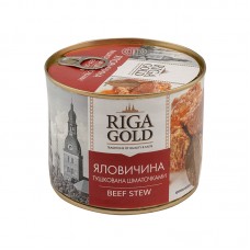Консерва яловичина тушкована Riga Gold 525 г