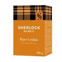 Чай чорний цейлонський крупнолистовий Pure Ceylon Sherlock Secrets 100 г