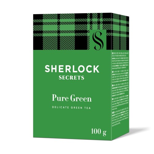 Чай зелений крупнолистовий Pure Green Sherlock Secrets 100 г