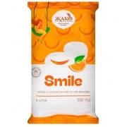 Зефір з апельсиновою начинкою Smile Жако 300 г